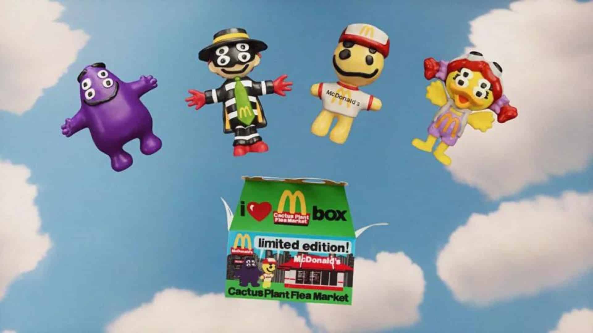 McDonald's traz de volta personagens clássicos dos anos 80 em edição  limitada do McLanche Feliz, mas só para adultos