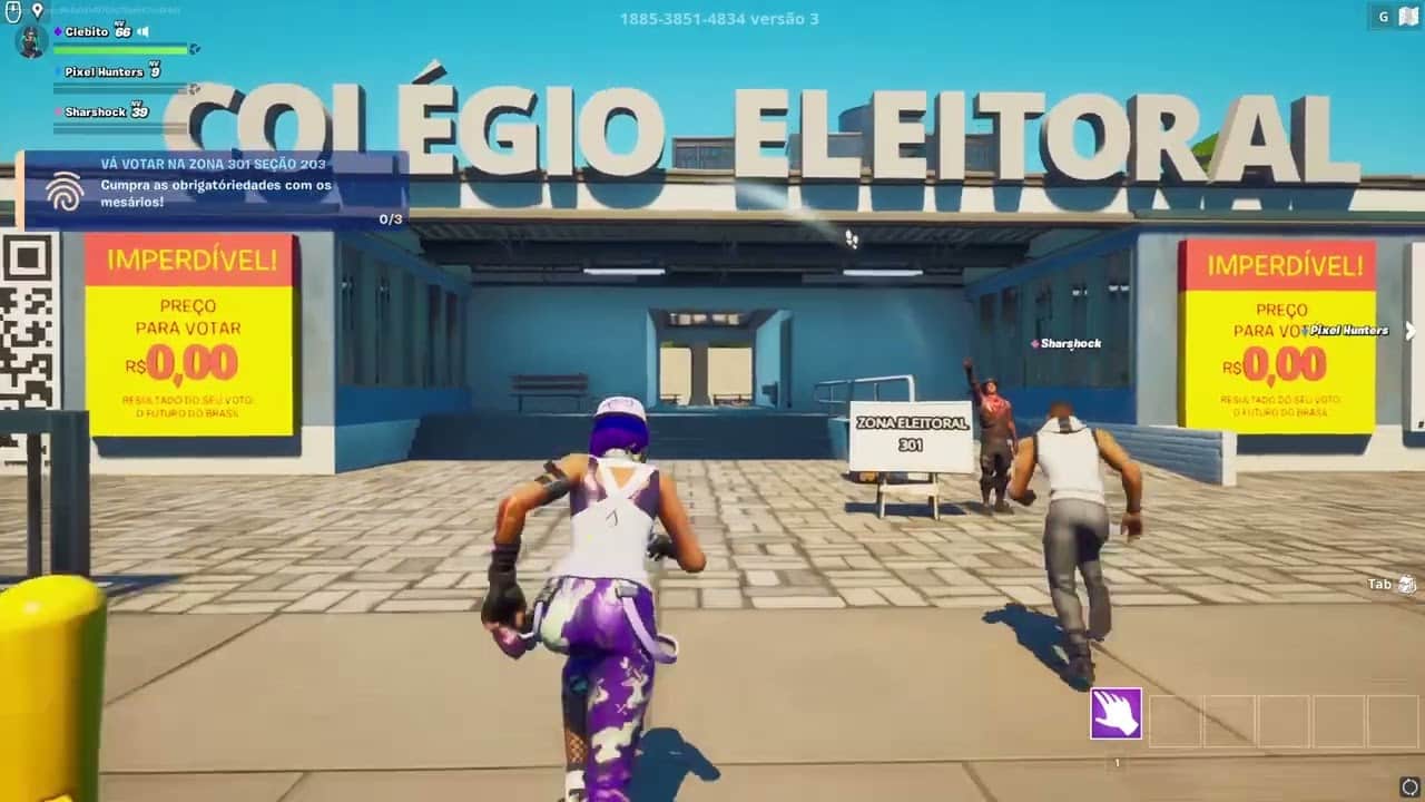 GRAACC lança mapa no modo criativo do Fortnite