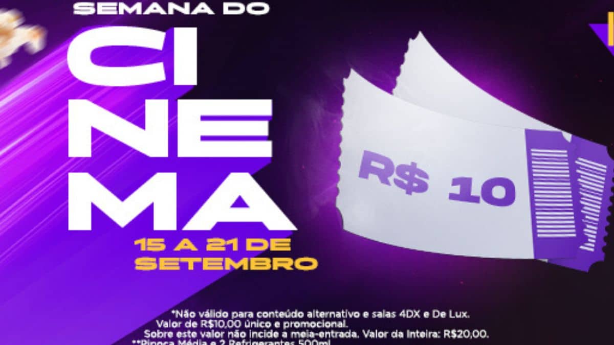 Confira a programação dos cinemas do Recife e RMR (19/10 a 25/10