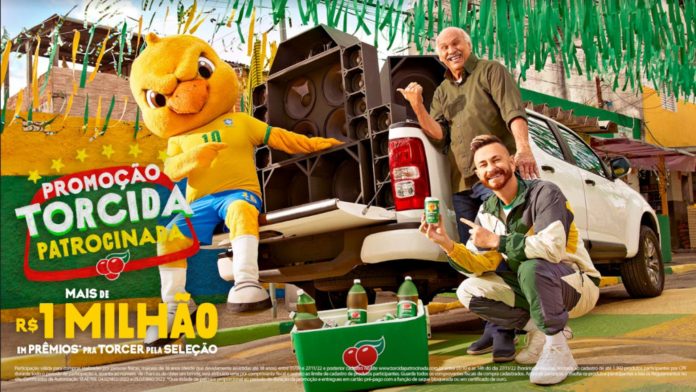 Guaraná Antarctica convoca torcedores para participar da Promoção Torcida Patrocinada