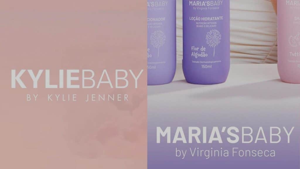 Virginia é acusada de plagiar marca de Kelie Jenner Virginia é acusada de plagiar marca de Kelie Jenner