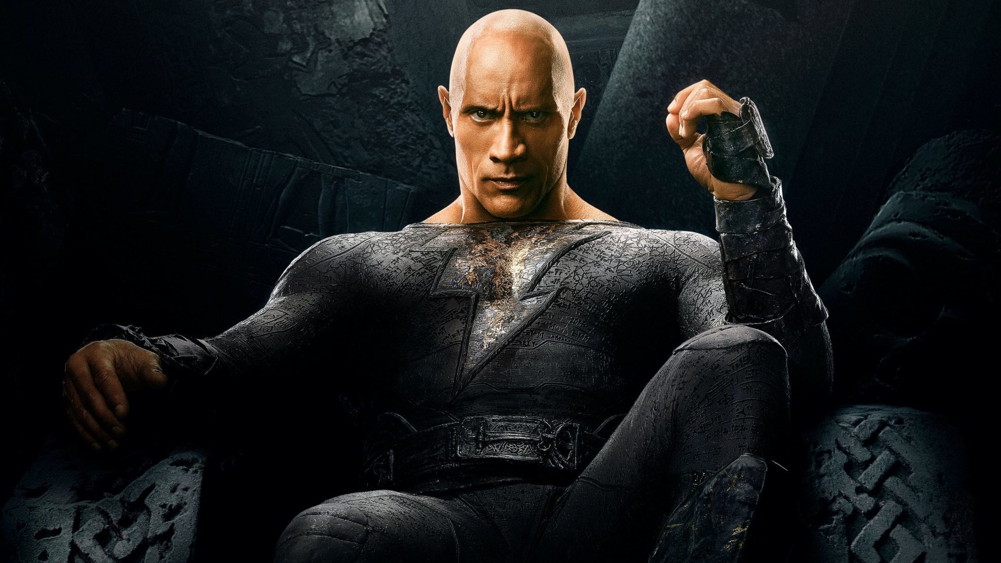 Adão Negro  Dwayne Johnson revela arte oficial e data de lançamento do  filme