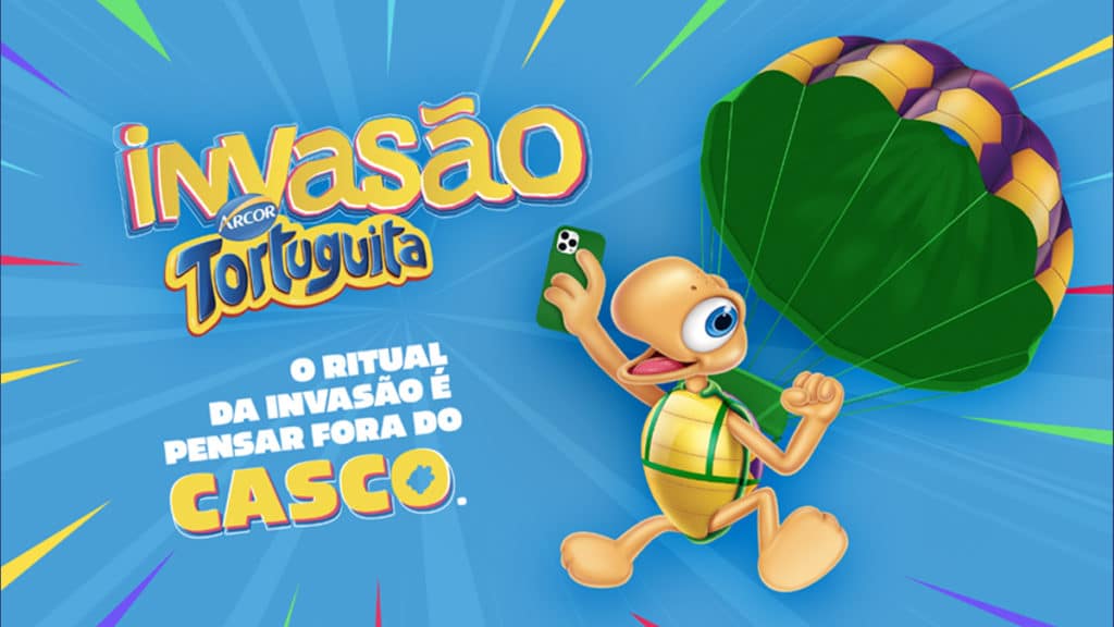 gkpb-invasao-tortuguita Invasão Tortuguita: Arcor traz novo posicionamento "Pense Fora do Casco"