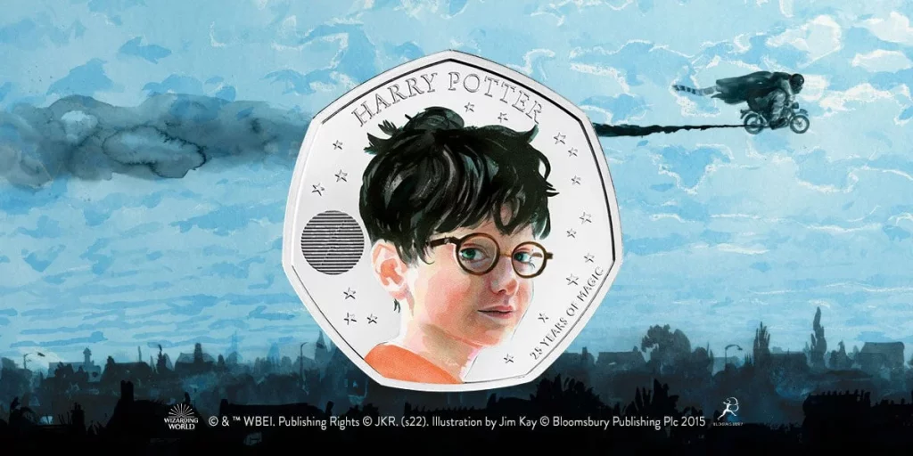 Harry Potter Moedas Temáticas 25 anos