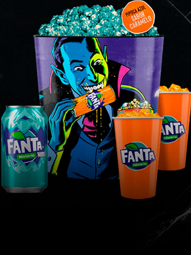 Cinemark lança combo Fanta Halloween GKPB Geek Publicitário