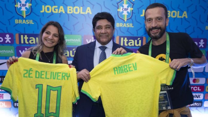 Zé Delivery é o delivery oficial de bebidas da Seleção Brasileira