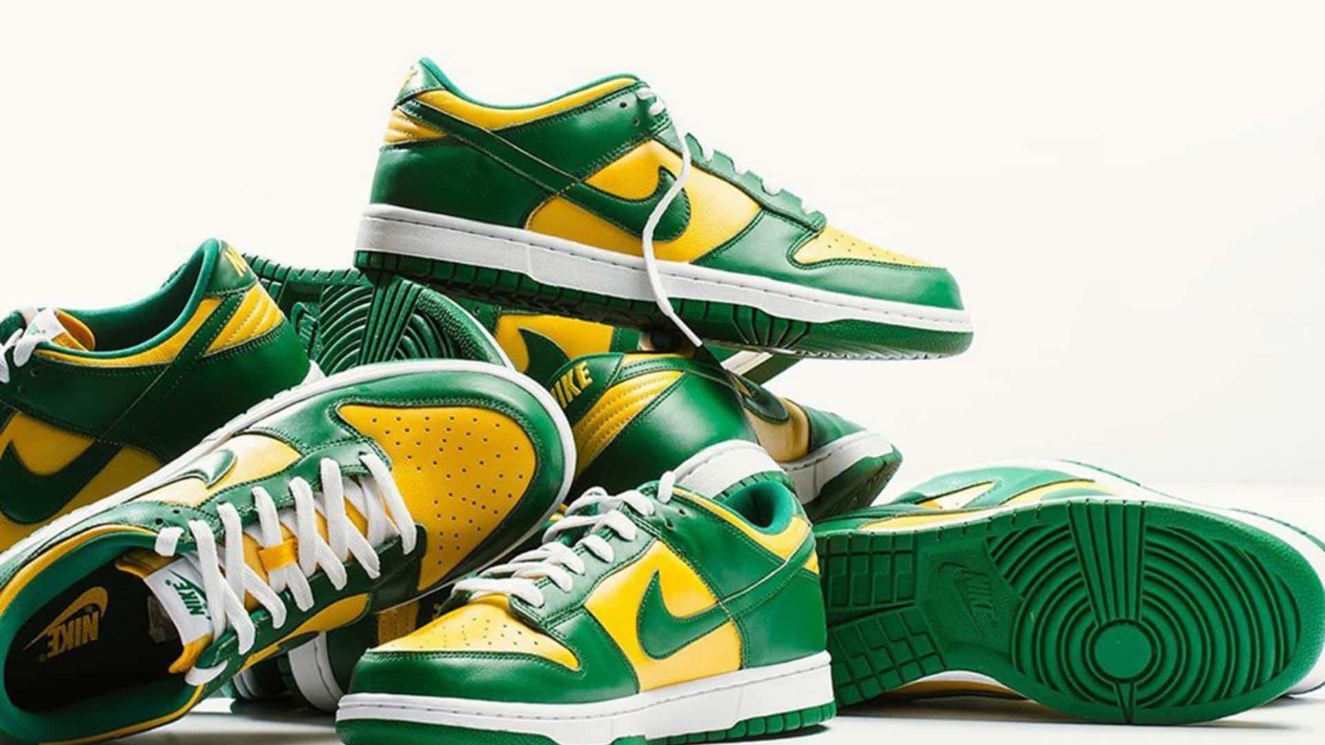 Nike Dunk Low deverá chegar na versão “Reverse Brazil”