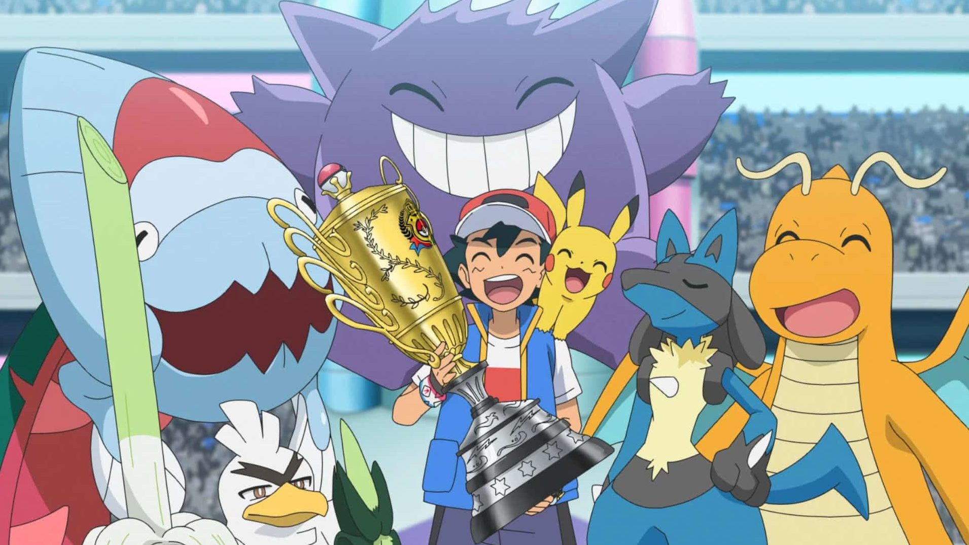 Após 25 anos, Ash Ketchum se torna campeão mundial em novo