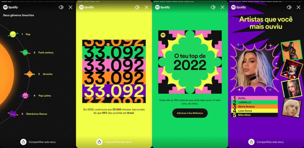 Retrospectiva Spotify 2023 é lançada; veja como ver e compartilhar