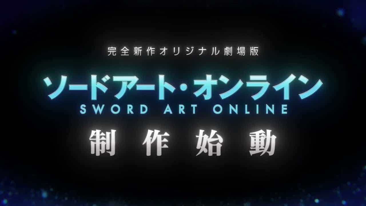 Anunciado filme animado de Sword Art Online