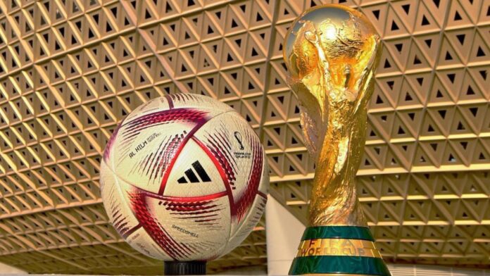 Al Hilm Adidas revela a bola da final da Copa do Mundo FIFA 2022
