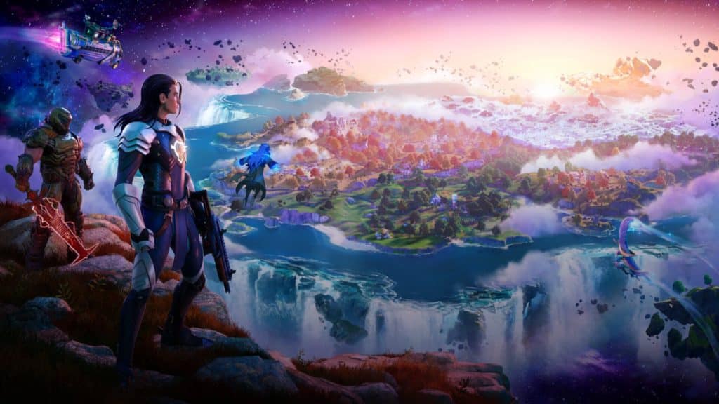 Fortnite Capítulo 4 tem uma nova ilha, motos e The Witcher