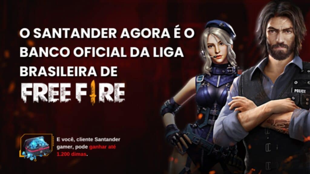 Santander Renova Patrocínio Com A Liga Brasileira De Free Fire Para ...