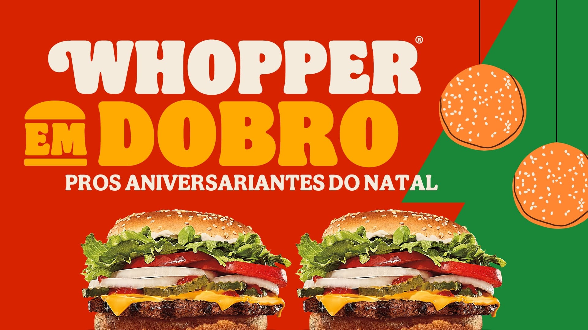 Burger King dá hamburguer grátis na Black Friday; veja como se cadastrar