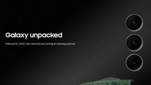 A Samsung irá realizar seu próximo Galaxy Unpacked no dia 1 de fevereiro