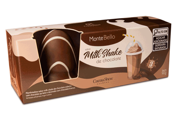 Cacau Show lança MonteBello com sabores de Milk-Shake - Folha de