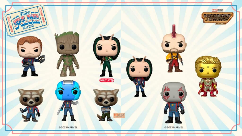 Guardiões da Galáxia Vol.3 ganha coleção de Funko Pop