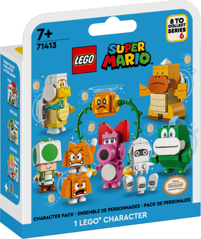 Super Mario Pacote de personagens – Série 6 - LEGO 71413