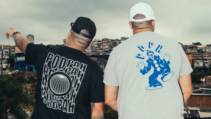 Podcast Podpah lança coleção inspirada na arte de rua de São Paulo
