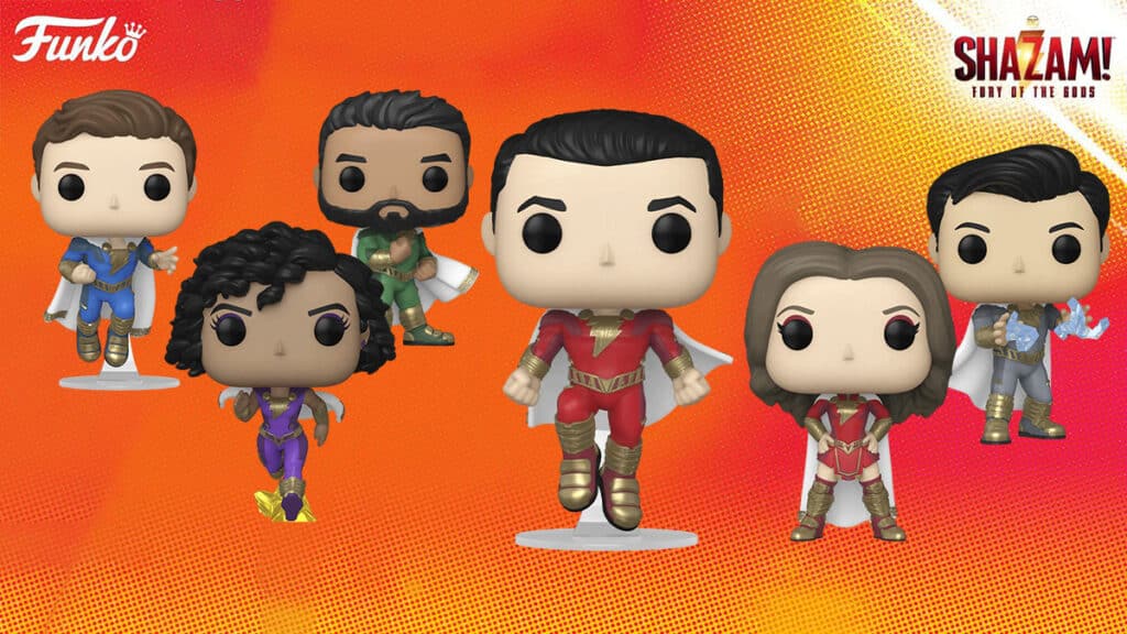 Shazam! Fúria dos Deuses ganha uma enorme coleção de Funko Pops