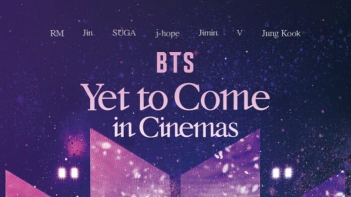 Show do BTS Yet To Come será transmitido nos cinemas brasileiros
