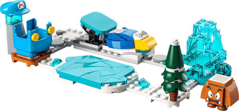 Super Mario Pacote de Expansão - Traje Mario de Gelo e Mundo Gelado - LEGO 71415
