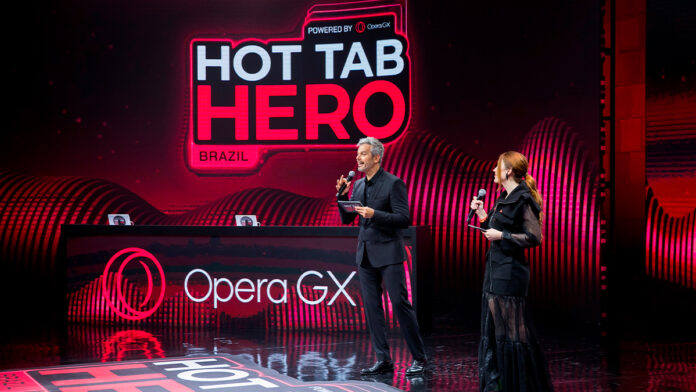 Hot Tab Hero: Opera GX lança game show no Brasil com grandes nomes do cenário gamer