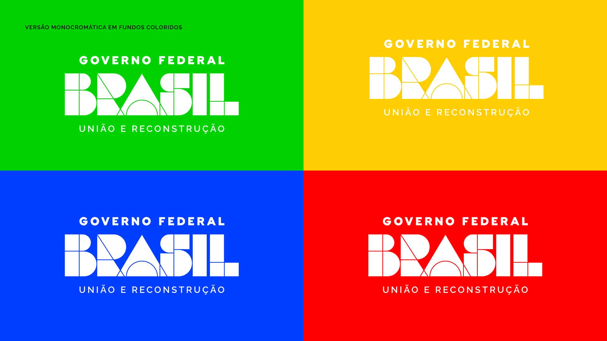 Novo logo e slogan do Governo Federal são apresentados oficialmente ...