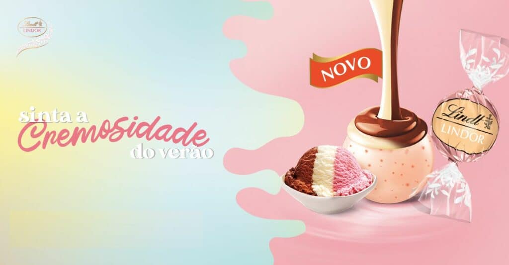 Lindt apresenta Lindor Napolitano para o verão (1) Lindt apresenta Lindor Napolitano para o verão