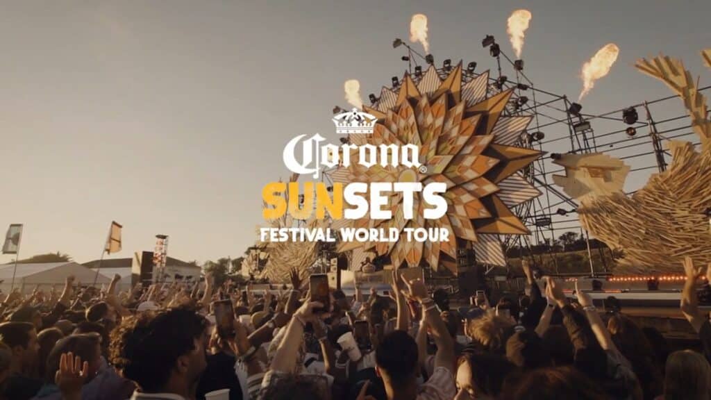 Nova turnê do Corona Sunsets Festival confirma passagem pelo Brasil Nova turnê do Corona Sunsets Festival confirma passagem pelo Brasil