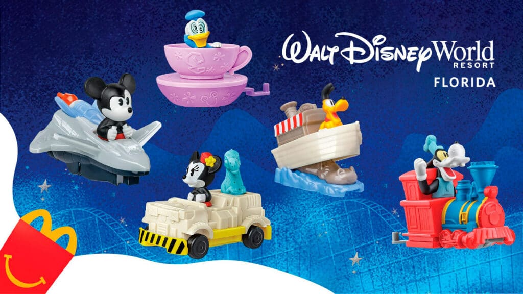 Parque da Disney é tema do McLanche Feliz em fevereiro de 2023 Parque da Disney é tema do McLanche Feliz em fevereiro de 2023