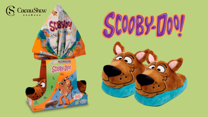 Scooby-Doo vira ovo de Páscoa na Cacau Show