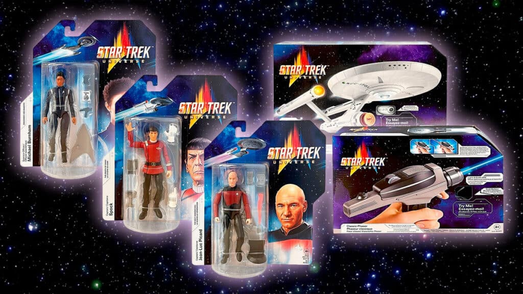 Star Trek ganha nova linha de colecionáveis pela Sunny Brinquedos
