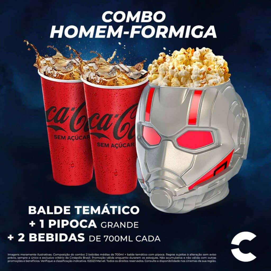 Homem-Formiga e a Vespa: Quantumania chega aos cinemas de Goiânia