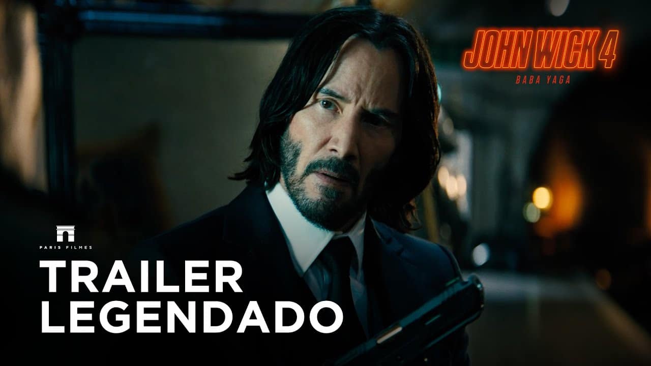 John Wick 4 recebe primeiro trailer e novo poster promocional