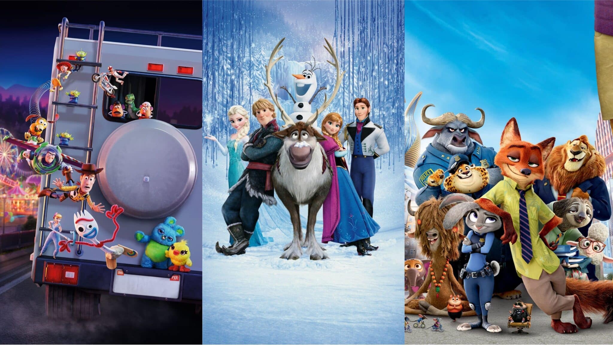 Disney anuncia sequências de Toy Story, Frozen e Zootopia