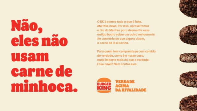 Burger King convoca consumidores para combaterem fake news sobre seu concorrente (2)