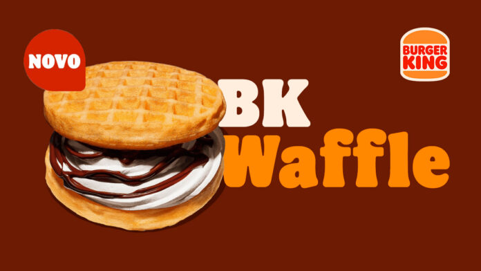 Burger King lança nova sobremesa BK Waffle