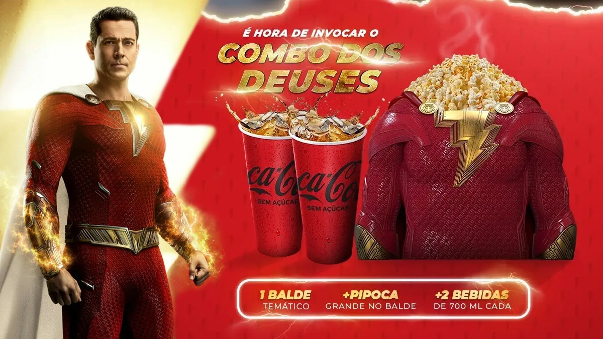 Shazam! Fúria dos Deuses – Calendário Cinemark