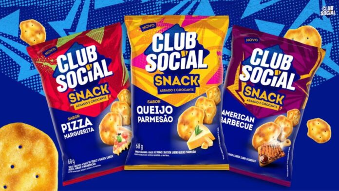 Club Social Snack chega ao mercado de salgadinhos com 3 sabores