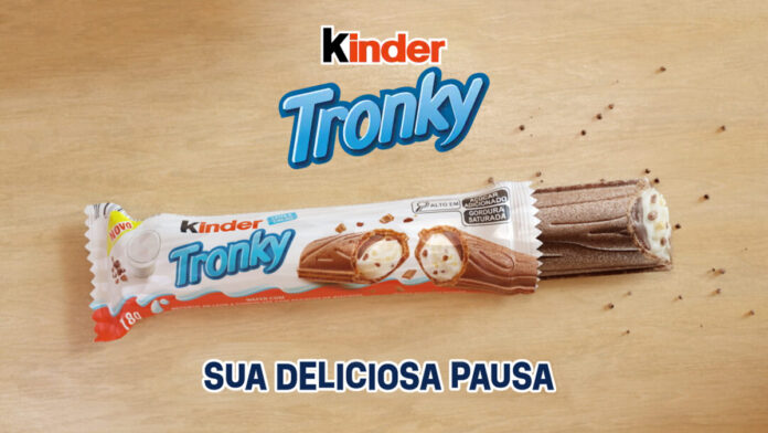 Kinder Tronky chega ao Brasil