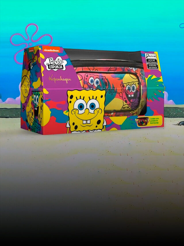 Pochete Bob esponja Original: Compra Online em Oferta