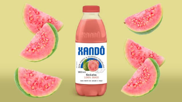 Xandô lança suco de Goiaba