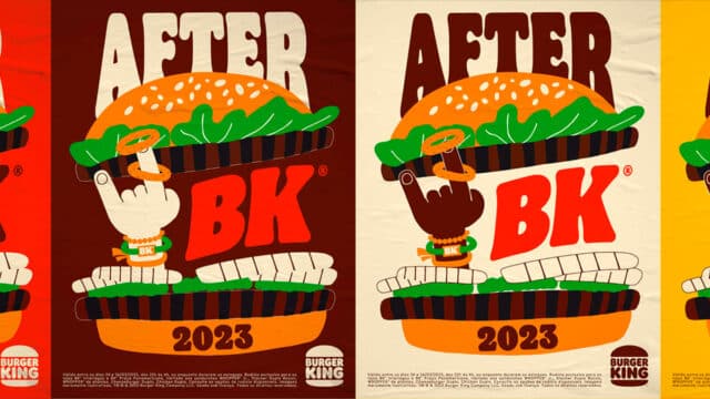 After BK traz identidade visual de lambe lambe para lembrar a id do festival