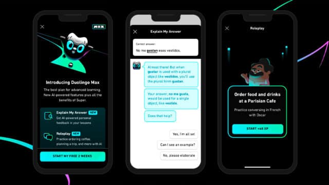 Duolingo Max: app terá nova versão com Intiligência Artificial em seu sistema