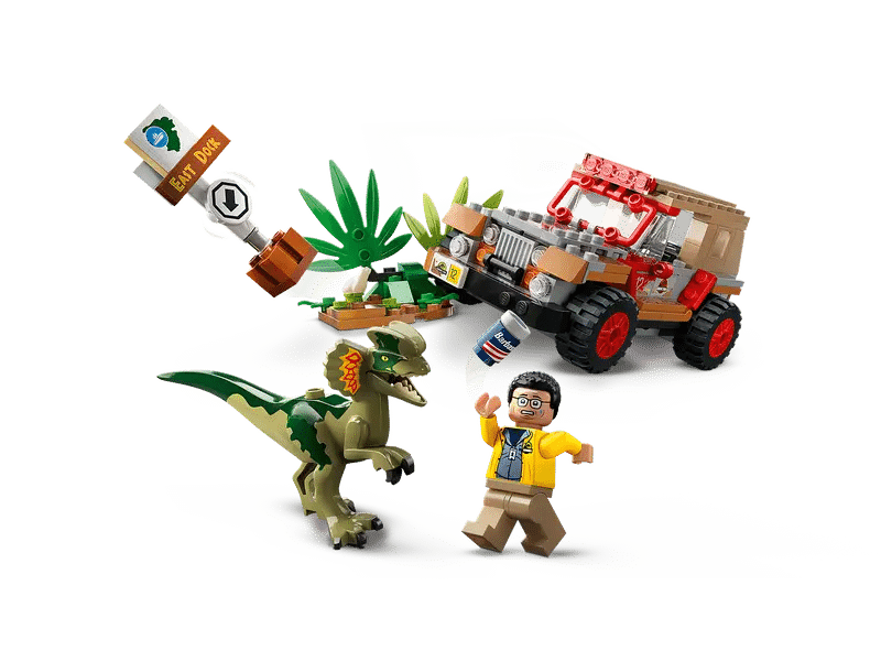 Lego Jurassic Park Emboscada do Dilofossauro