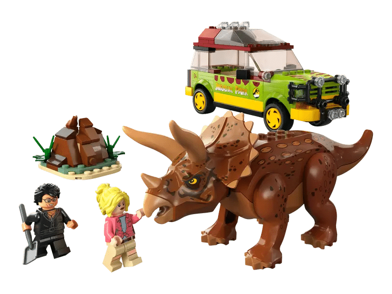 Lego jurassic park Pesquisa de Triceratops2