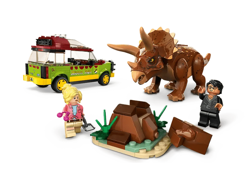 Lego Jurassic Park Pesquisa de Triceratops