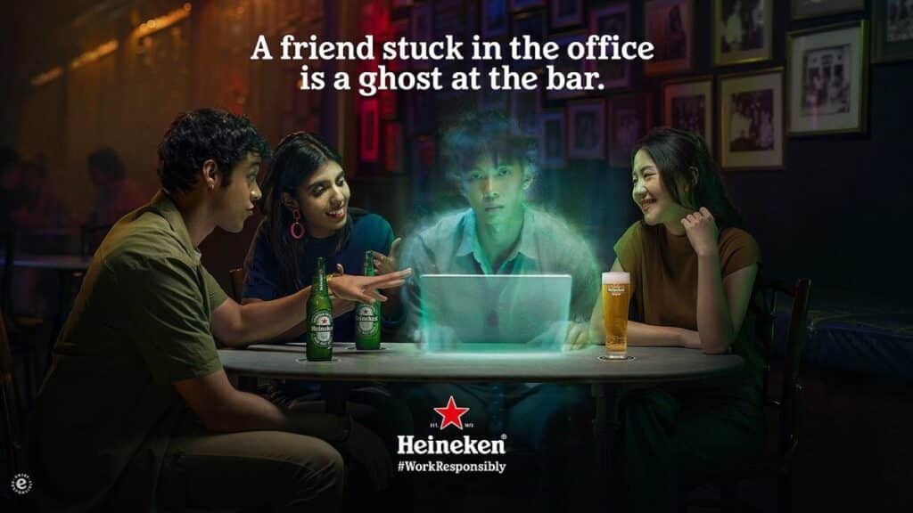 The Ghosted Bar Heineken