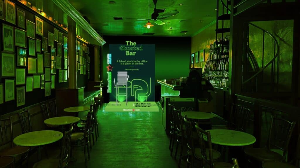 The Ghosted Bar Heineken
